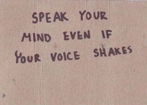 Struktur Teks, Speak Your Mind, Stand Up For Yourself, Reminder Quotes, Your Voice, Note To Self, Pretty Words, Pretty Quotes, Thoughts Quotes