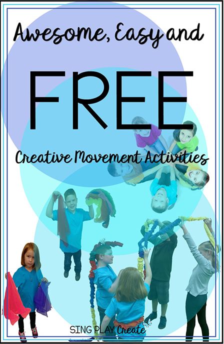 Creative Movement Activities, Movement Preschool, Dance Activities, Music Class Activities, Creative Movement, Dance Camp, Elementary Music Education, Health And Physical Education, Elementary Music Teacher