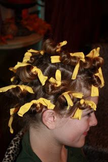 Remember rag curls as a little girl!  This seems to be a forgotten art :) It's easy, cost effective, isn't uncomfortable to sleep in and it... Rag Curls, Diy Hair Curlers, Girls Camp, Rose Gold Hair, Artistic Hair, Gold Hair, Hair Curlers, Crazy Hair, Curled Hairstyles