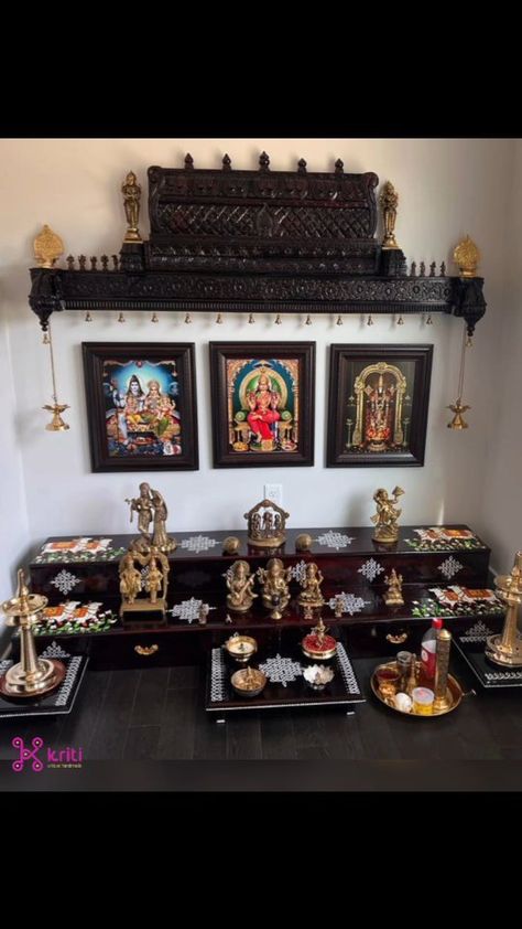 Pooja Room Ideas Indian, Ladies Party Dresses, Mini Dress Spring, Pooja Door Design, Indian Room Decor, India Home Decor, Temple Design For Home, Indian Home Design, Ethnic Home Decor