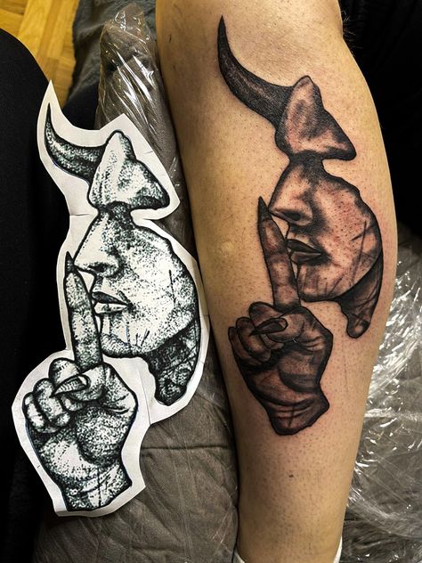 Demon Cherub Tattoo, Devil Tattoo Demons, Demon Tattoo For Men, 2024 Tattoo, Cherub Tattoo, Devil Tattoo, Demon Tattoo, Sun Tattoos, Leg Tattoo