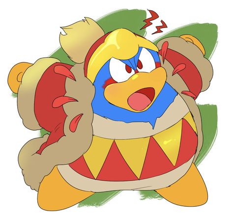 King Dedede, Kirby Character, Meta Knight, Kirby Art, Great King, Art Diary, Super Smash Bros, Smash Bros, Special Guest