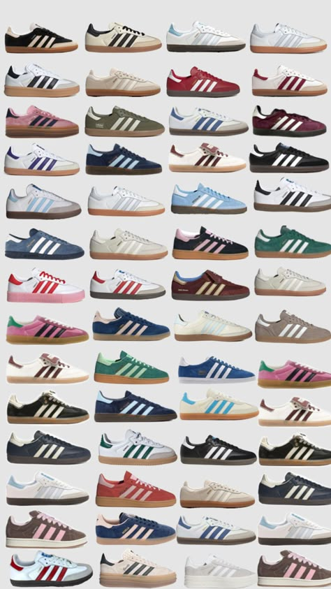 Sambas Samba Shoes, Pretty Sneakers, Basket Style, Trendy Shoes Sneakers, Preppy Shoes, Pretty Shoes Sneakers, Shoes Outfit Fashion, Adidas Shoes Women, Feet Shoes