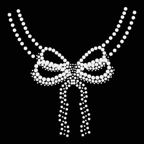 Bow Necklace Rhinestone Design Print, Bow Rhinestone Hotfix Print, Rhinestone Hotfix Bow, Bow Neckline Rhinestone T shirt Design. Rhinestone T Shirt, Rhinestone Hotfix, Bow Graphic, Bow Bow, Bow Necklace, Sequin Bow, Rhinestone Designs, T Shirt Design, Shirt Design