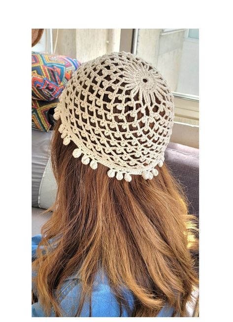 Crochet Mesh Hat, Summer Hat Crochet, Yarn Projects Crochet, Beanie Design, Summer Beanie, Retro Hat, Crochet Fish, Crochet Sun Hat, Retro Hats