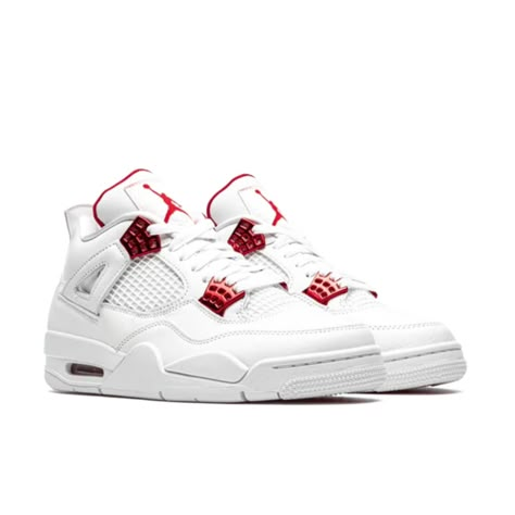 JORDAN 4 RETRO METALLIC RED AVAILABLE NOW SIZE 3 TO 9 Jordan 4 Metallic Red, Jordan 4 Retro Metallic, Red Jordans, Jordan Retro 4, Jordan 4s, Retro 4, Jordan 4 Retro, Red Fire, Jordan Retro