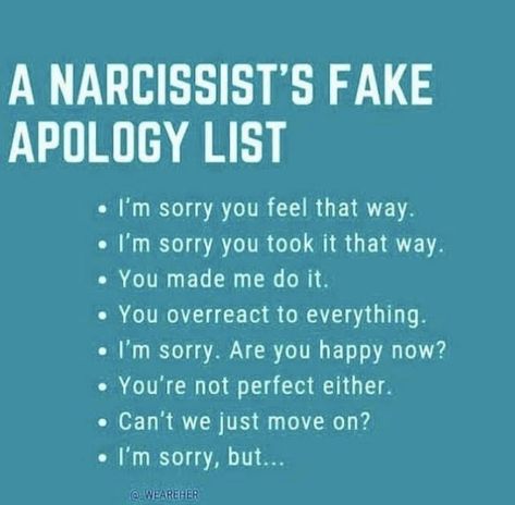 Fake Apologies, Narcisstic Quotes, I Am A Survivor, Behavior Quotes, Narcissism Quotes, Narcissism Relationships, Narcissistic People, Narcissistic Mother, Tell My Story