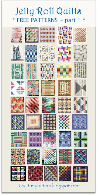 Jelly Roll Quilts, Sew Tips, Jelly Roll Projects, Strip Quilt Patterns, Jelly Roll Patterns, Jelly Roll Quilt Patterns, Quilting Designs Patterns, Free Motion Quilt Designs, Jelly Rolls