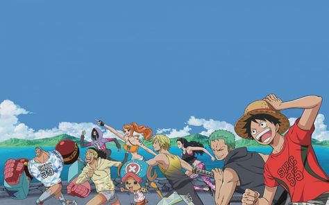 One Piece Keyboard Wallpaper, One Piece Keyboard, One Piece Straw Hats, Keyboard Wallpaper, Pirate Life, One Piece Comic, Straw Hats, Sonic Art, Art Inspiration Drawing