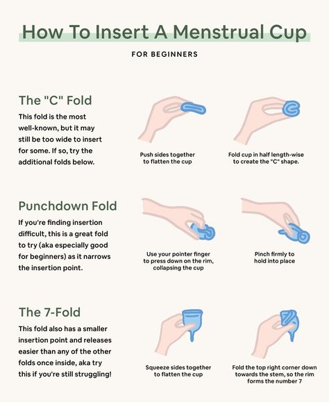 how to insert a menstrual cup for beginners Menstrual Cup For Beginners, Maca Fertility, Menstrual Cup Folds, Slow Cooker Chicken Taco Soup, Slow Cooker Chicken Healthy, Fertility Smoothie, Diva Cup, Slow Cooker Chicken Tacos, Digestive Juice