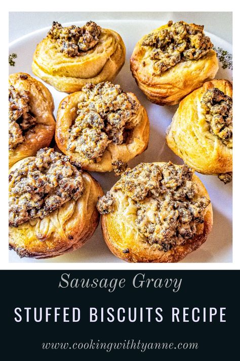 Sausage cream cheese bites will always be a family favorite using this breakfast sausage muffin cups recipe. This sausage and cream cheese biscuit bites recipe is a great recipe is you need to use up those refrigerator biscuits hiding in the back of your fridge. Easy flavorful main dishes recipe for cream cheese sausage stuffed biscuits | sausage gravy stuffed biscuits recipe Sausage Cups, Cheese Biscuits Recipe, Pork Chile Verde, Refrigerator Biscuits, Cream Cheese Bites, Cream Cheese Biscuits, Sausage Cream Cheese, Sausage Muffins, Biscuit Cups