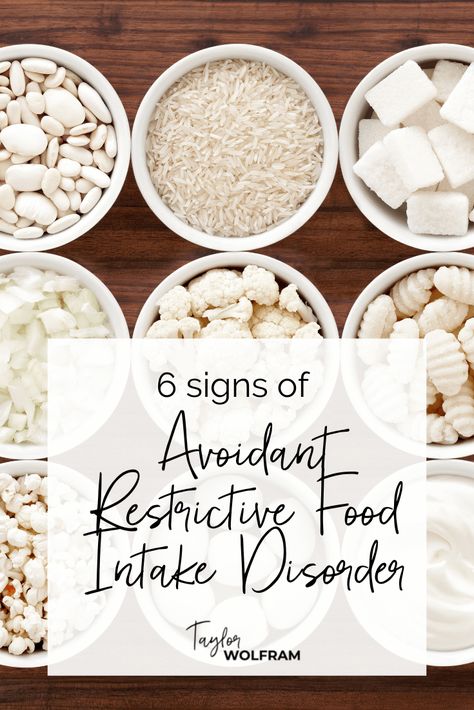 Here are some common hallmarks of avoidant restrictive food intake disorder (ARFID) Ozempic Diet, Eating Carrots, Body Image Issue, Picky Eating, Sensory Processing Disorder, Registered Dietitian, Calming Colors, Blue Berry Muffins, Different Recipes