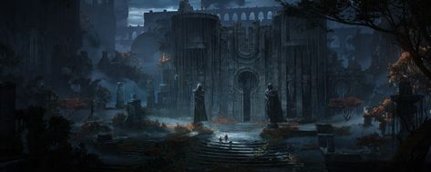 ArtStation - Temple on the Planet 582_73, Alex Pi Fortress Concept Art, Concept Environment, Storytelling Art, Dark Castle, Architecture Wallpaper, Art Landscapes, Fantasy City, Fantasy Castle, Youtube Art