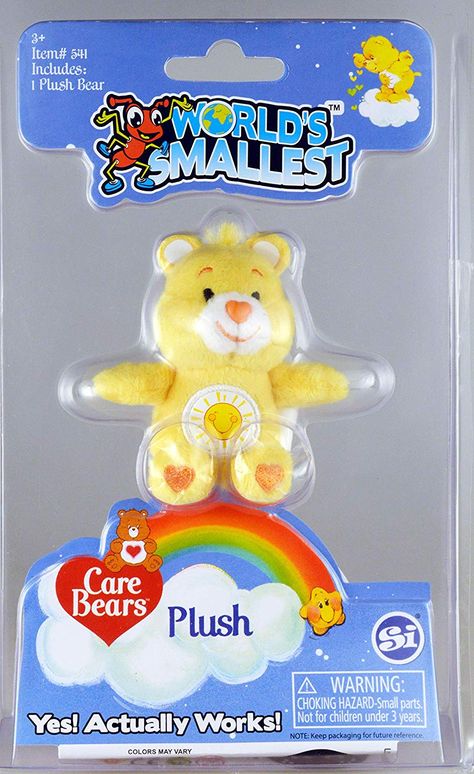 AmazonSmile: Worlds Smallest Care Bears (Styles May Vary), Multicolor: Worlds Smallest: Toys & Games Vinyl Mini Blinds, Worlds Smallest, Care Bears Plush, Diy Barbie Furniture, Barbie Diy, Mini Things, Lol Dolls, Care Bear, Care Bears