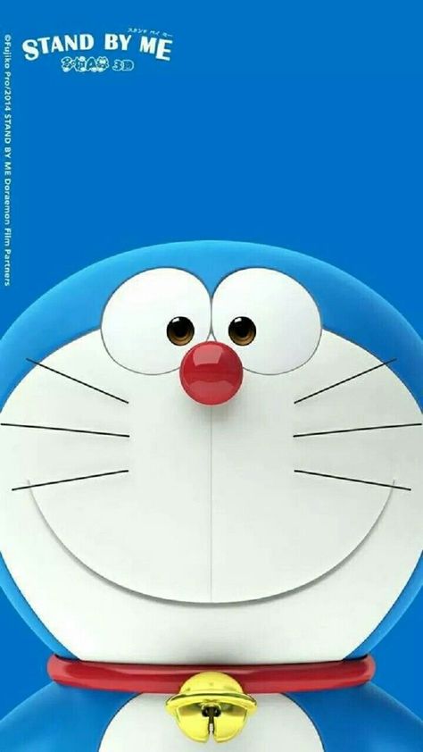 see doraemon movie stand by me Doraemon Stand By Me, The Cartoon, A Cartoon, Stand By Me, Iphone Wallpaper, Iphone, Blue, White