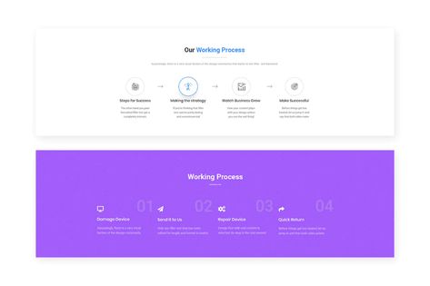 10 Process Steps Widget Design for Web-UI Kit by DigitalHeaps on Envato Elements Web Design Process Steps, Steps Website Design, Process Ui, Step Ui, Steps Web, Design Process Steps, Onboarding Ui, Website Layouts, Widget Design