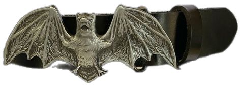 Leather belt buckle