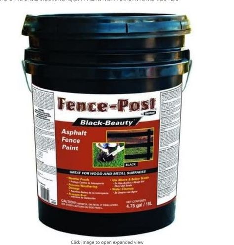 We have a farm and I'm looking for anyone who can provide experience information on this product. Also, if anyone has a good recommendation for fencing paint that is a long term solution. We've enclosed about 50 acres so I want to re-apply as little as possible. Thanks! Outdoor Makeover, Fence Stain, Black Fence, Fence Designs, Exterior Stain, Front Yard Fence, Cedar Fence, Bamboo Fence, Fence Paint