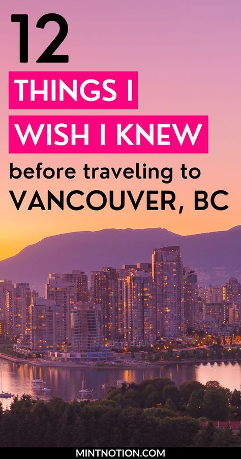 Vancouver travel tips: What you need to know before visiting for the first time How To Dress In Vancouver, Vancouver Canada In November, 2 Days In Vancouver Bc, What To See In Vancouver Canada, Vancouver Canada In October, Vancouver Itinerary 4 Days, Must Do In Vancouver Canada, Travel Canada Tips, Vancouver In October Outfits