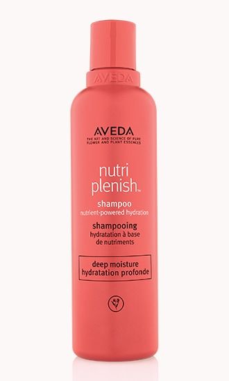 Nutriplenish light and deep hydrating hair care | Aveda Plant Butter, Pomegranate Oil, Moisture Hair, Pomegranate Seed Oil, Brown Spots On Face, Hair Care Products Professional, Hydrating Shampoo, Pomegranate Seeds, Mango Butter