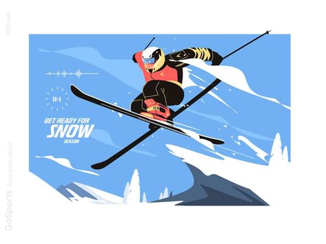 Ski Drawing, Fog Images, Landscape Vector Illustration, Illustration Man, Snow Illustration, Snowboard Design, Mountain Winter, Landscape Vector, Ski Art