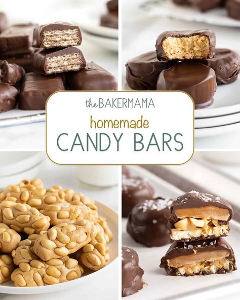 Homemade Candy Bar Recipes Homemade Snickers Bars Recipe, Take 5 Candy Bar Recipe, 100 Grand Candy Bar Recipe, Homemade Pay Day Candy Bars, Homemade Payday Bars, Candy Bars, Home Made Payday Bars, Diy Payday Candy Bars, Homemade Payday Candy Bars