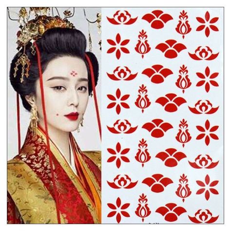 Chinese Empress, Geisha Makeup, Chinese Drawings, Chinese Makeup, Chinese Aesthetic, Chinese Style Dress, Chinese Art Girl, Ancient Beauty, Chinese Hairstyle