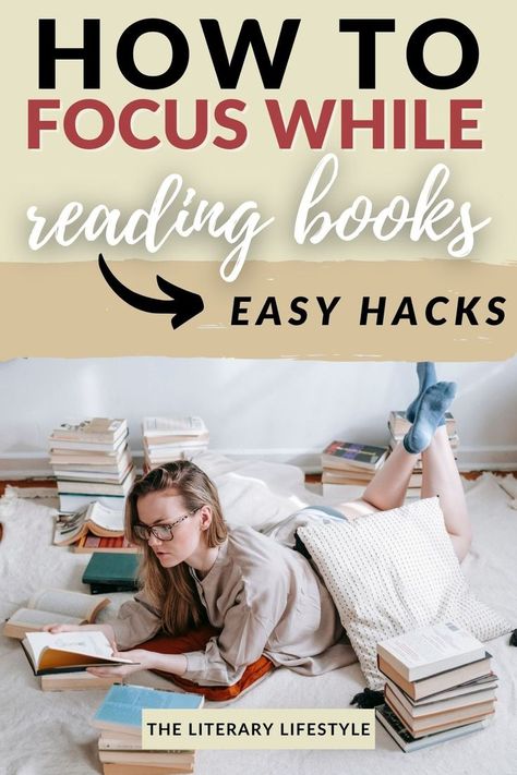 how to focus while reading books (easy hacks) How To Like Reading, Read Faster Tips How To, Reading Hacks, How To Focus While Reading, How To Read Faster Books, Improving Reading Skills, Fast Reading Techniques, How To Read More, Reading Essentials