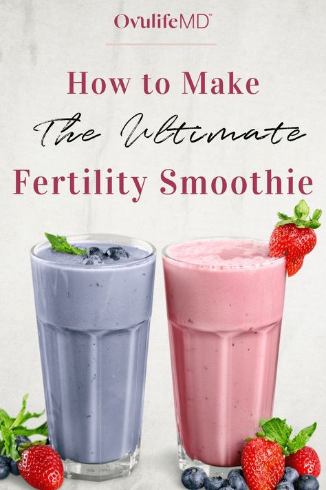 Healthy Body Foods, Fertility Boosting Dinner Recipes, Maca Smoothie Recipes Fertility, Progesterone Boosting Smoothie, Men Fertility Boost, Ttc Smoothie Recipes, Drinks To Boost Fertility, Fertility Boosting Smoothies, Fertility Smoothie For Men