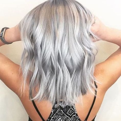 Grey Hair Wig, Platinum Hair Color, Silver Blonde Hair, Silver Highlights, Silver Hair Color, Silver Grey Hair, On Cloud Nine, Silver Blonde, Long Gray Hair