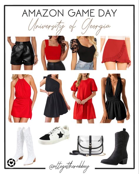 College Gameday Outfits Texas Tech, Uga Outfits Women, Georgia Gameday Outfit Winter, Georgia Bulldog Outfits Woman, Uga Outfits Game Day, Georgia Game Outfits, Ga Bulldogs Game Day Outfit, Georgia Bulldogs Game Day Outfit, Arkansas Football Game Outfit