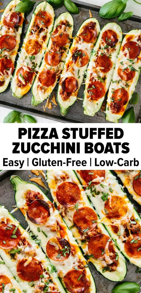 Low Carb Meals With Zucchini, Easy Zucchini Boats, Gluten Free Zucchini Boats, Zucchini Pizza Roll Ups, Zucchini Boats Keto, Zucchini Lasagna Boats, Stuffed Zucchini Boats Healthy, Pepperoni Zucchini Boats, Stuffed Zucchini Boats Keto