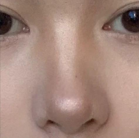 Nose From Front View, Flat Button Nose, Asian Button Nose, Medieval Dystopia, Round Button Nose, Low Bridge Nose, Pretty Nose Front View, Slim Nose Front View, Asian Flat Nose Makeup