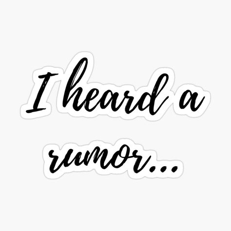 I Heard A Rumor, Movies Stickers, Tiny Stickers, Vision Board Images, Red Bubble Stickers, Umbrella Art, Number Three, Canvas Painting Tutorials, Bubble Art