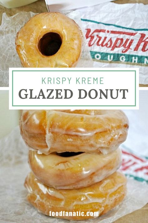 Glazed Donuts Krispy Kreme Aesthetic, Air Fryer Krispy Kreme Donut Recipes, Krispie Kreme Donut Recipe, Crispy Creme Donut Recipe, Kristy Kreme Donut Recipes, Donut Recipes Fried, Krispy Kreme Glaze Recipe, Crispy Cream Donuts Recipe, Copycat Krispy Kreme Donut Recipe