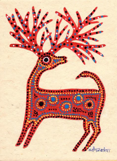 Indian Folk Painting, Gond Painting, Folk Painting, Arts Gallery, Folk Design, Madhubani Art, Indian Folk Art, Art Deco Posters, Alien Art