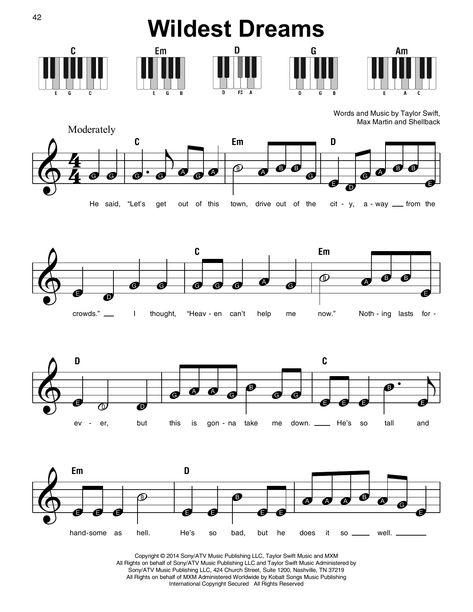 Taylor Swift Kalimba Notes, Wildest Dreams Violin Sheet Music, What Was I Made For Sheet Music, Sheet Music Easy Piano, Guitar Tabs Songs Taylor Swift, Bass Guitar Notes Sheet Music, Taylor Swift Songs Piano Notes, Easy Saxophone Sheet Music, Taylor Swift Cello Sheet Music