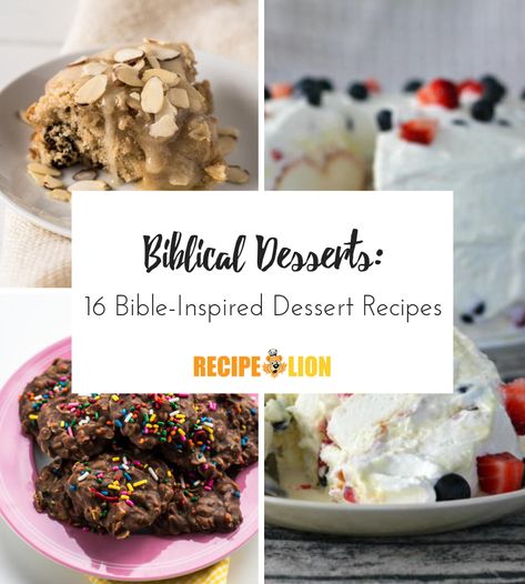 Whether you're attending a Bible study, making a Sunday afternoon dessert, or simply love old-fashioned dessert ideas, this list is for you! Biblical Desserts, Scripture Cake, Reunion Recipes, Preacher Cake, Preacher Cookies, Family Reunion Food, Resurrection Rolls, Bible Food, Camping Photos