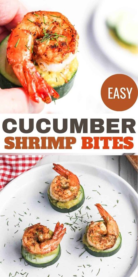 Cajun Shrimp Cucumber Bites Cucumber And Shrimp Appetizers, Shrimp Cucumber Appetizer, Make Ahead Shrimp Appetizers, Shrimp Bites Appetizers, Shrimp Skewer Appetizers Cold, Cold Shrimp Appetizers, Shrimp Cucumber Bites, Shrimp And Cucumber, Shrimp Bites