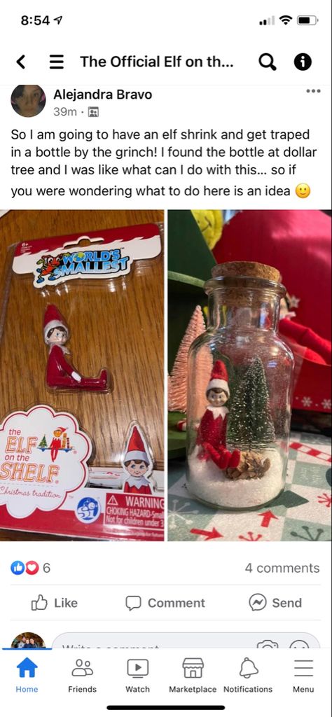 Shrunken Elf On The Shelf, Elf On The Shelf Shrinking Machine, Elf Idea, Elf Fun, An Elf, What Can I Do, Shelf Ideas, The Elf, On The Shelf