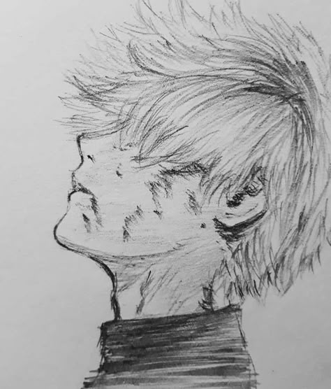 Jjk Drawing, Sketches Anime, Sketches Pencil, Art Sketches Pencil, Kaneki Ken, Doodles Drawings, Tutorials Drawing, Hand Art Drawing, Sketch Ideas