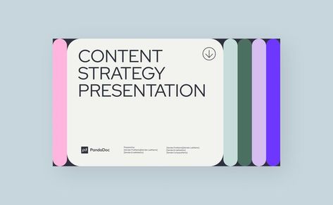 Content Strategy Presentation template Strategy Presentation Template, Content Strategy Template, Strategy Presentation, Startup Presentation, Best Presentation Templates, Pitch Presentation, Professional Powerpoint Presentation, Presentation Deck, Presentation Design Layout