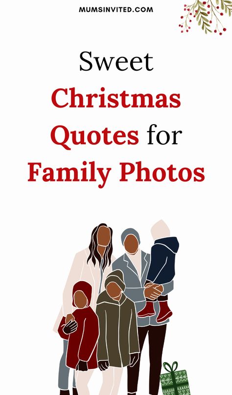 Looking for sweet & merry Christmas quotes for your family pictures? Check out our collection of Christmas family quotes perfect to use as captions on your Instagram posts. These quotes, captions and sayings about family at Christmas time are funny, meaningful and inspirational. They are great for capturing beautiful life memories with loved ones at Christmas. family traditions quotes. Christmas quotes about family. family holiday quotes christmas. xmas quotes family. fun family quotes. Christmas With Family Captions, From Our Family To Yours Merry Christmas, Christmas Family Quotes Funny, Family Christmas Quotes Memories, Christmas Family Quotes Life Memories, Christmas Quotes Family Meaningful, Christmas With Kids Quotes, Family Time Captions, Xmas Quotes Family