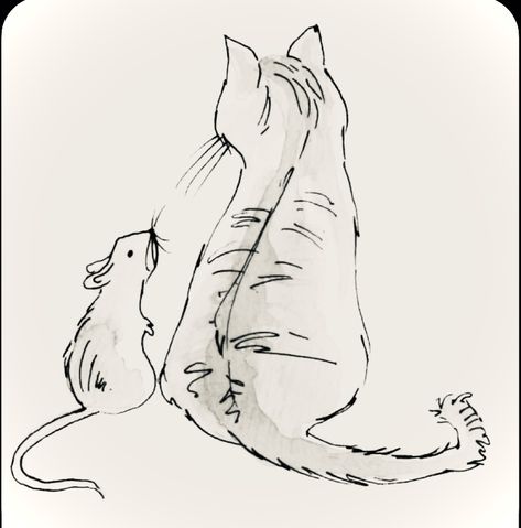 addie and zade from the cat & mouse duet Zade Meadows Drawing, Cat And Mouse Tattoo, Cat And Mouse Drawing, Haunting Adeline Tattoo, Cat And Mouse Duet, H D Carlton, Tattoos 2023, Book Edges, Haunting Adeline