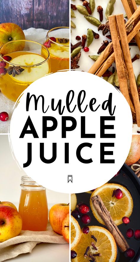 Hot Spiced Apple Juice, Apple Cider Made From Apple Juice, Hot Apple Juice Drink, Apple Juice Cider Recipe, Apple Cider Recipe From Apple Juice, Recipes Using Apple Juice, Apple Cider Recipe With Apple Juice, Spiced Apple Juice Recipe, Apple Cider From Apple Juice