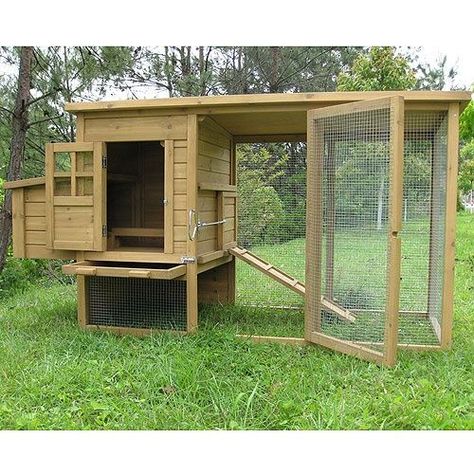 Picture of PVC Chicken House. 3D printed unions Rabbit Cottage, Rabbit Supplies, Bunny Hutch, Backyard Chicken Coop Plans, Chicken Pen, Chicken Coup, Chicken Tractors, Diy Chicken Coop Plans, Pet Projects