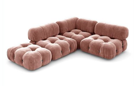 10 Bubble Couches That Will Elevate Your Home 2023 - Happily Inspired Bubble Couch, Mario Bellini Camaleonda, Mario Bellini Sofa, Bellini Sofa, Camaleonda Sofa, Dallas Museum Of Art, Mario Bellini, Pink Sofa, Pewter Grey