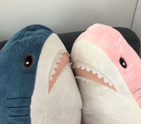 Stuffed Shark, Ikea Shark, Shark Stuff, Shark Pictures, Shark Plush, Cute Shark, Sharks, Stuffed Animals, Genshin Impact