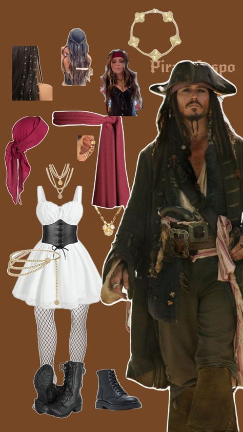 With jack Jack Sparrow, Outfit Inspirations, Halloween