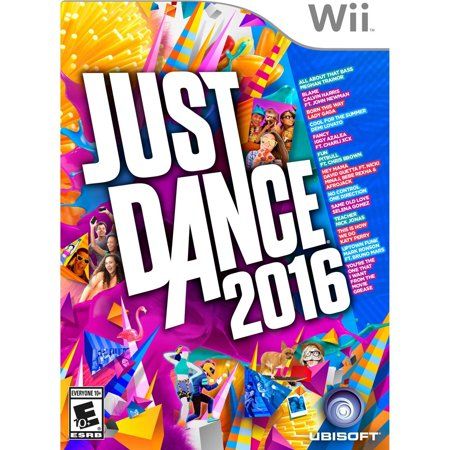 Just Dance 2016, I Gotta Feeling, Bored Games, John Newman, All About That Bass, Dance Games, World Dance, Mark Ronson, Wii Games